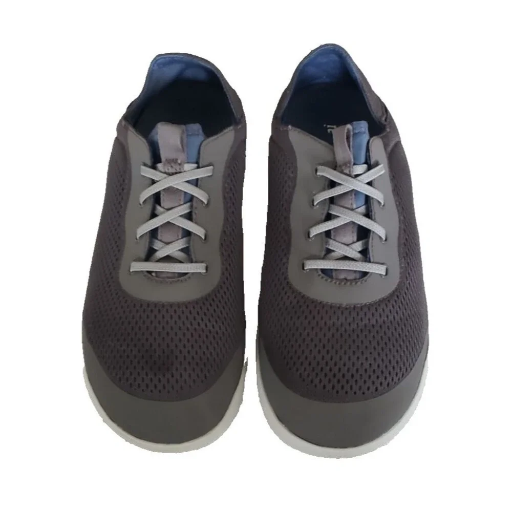 Olukai Moku Pae Mesh Gray Slip On Comfort Shoes Sneakers Men's Size 9.5